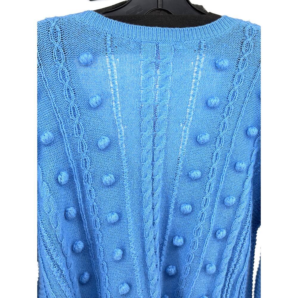 NWT Lily Pulitzer Blue Thistle Pull On Greta Sweater Size XL - Picture 11 of 12